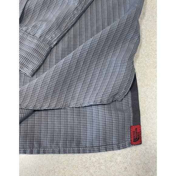 The North Face ATH6 Button Front Quick Dry Long Sleeve Gray Shirt Men’s Large - Picture 8 of 15